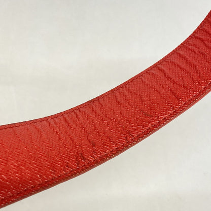 Louis Vuitton Belt Monogram Ceinture LV Brown Red — view 6