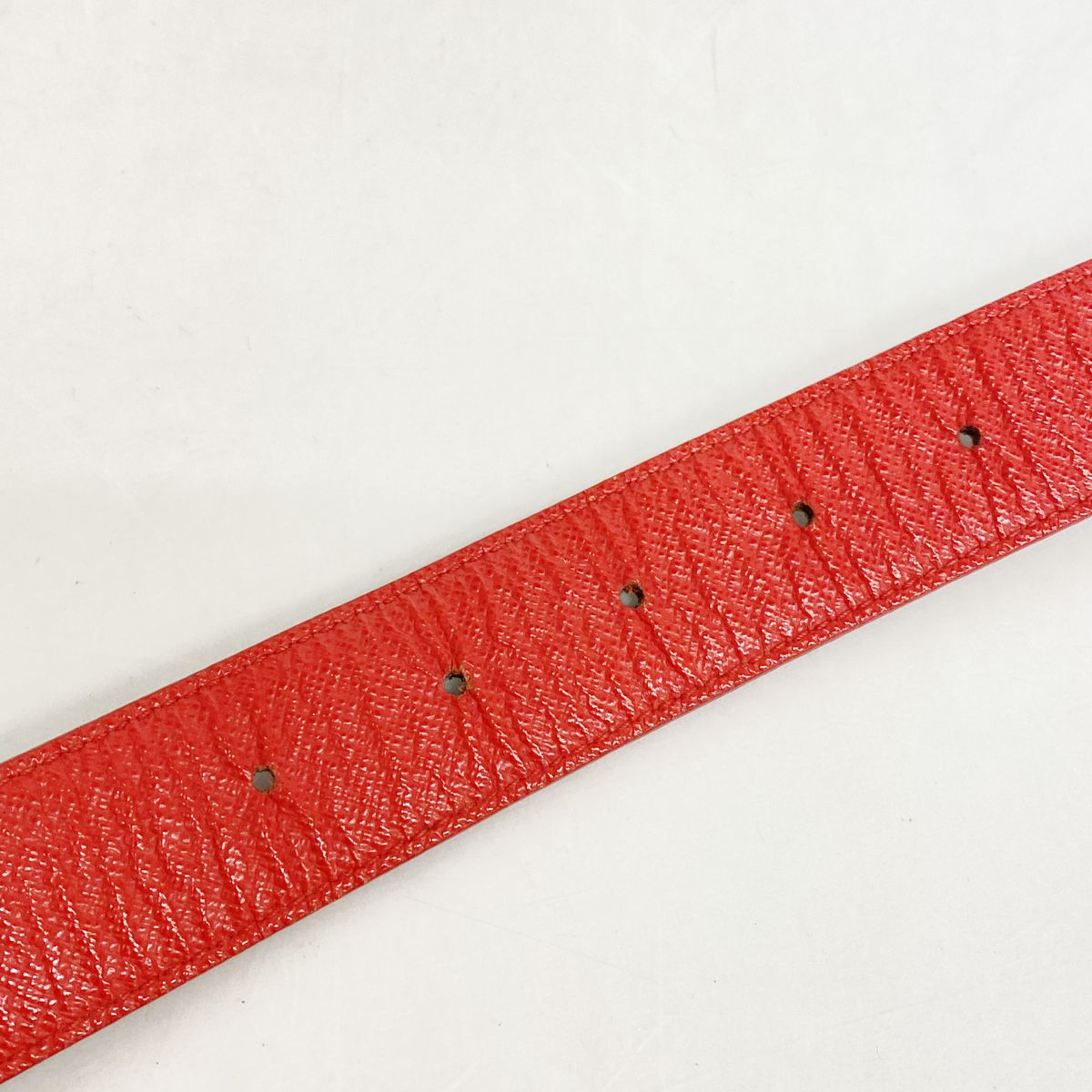 Louis Vuitton Belt Monogram Ceinture LV Brown Red — view 5