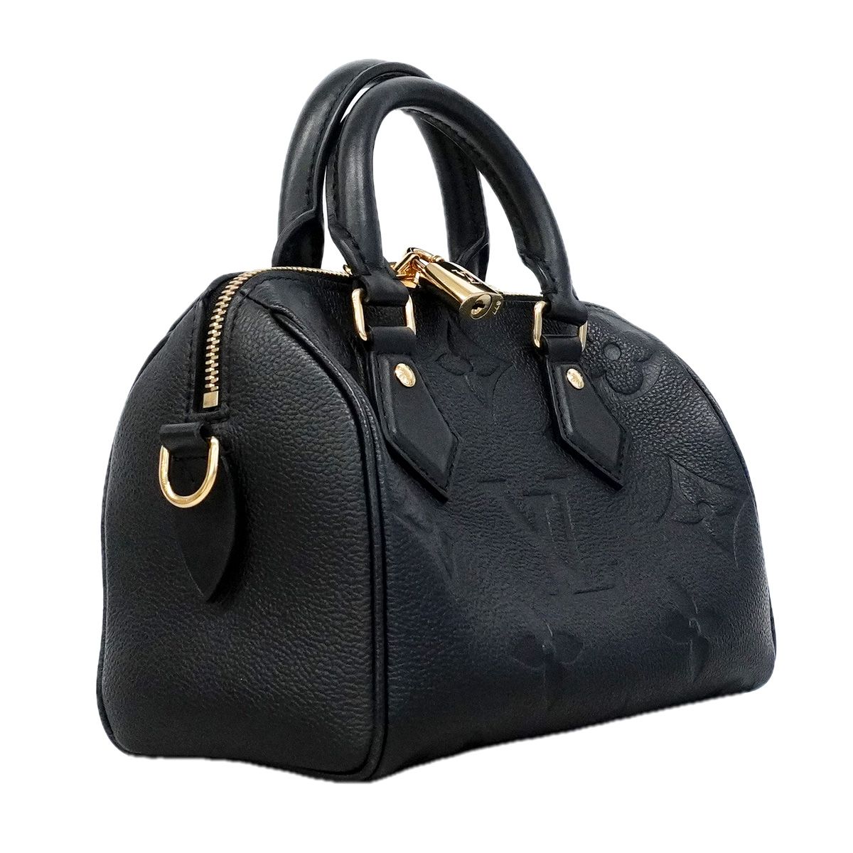 Louis Vuitton Handbag Monogram Empreinte Speedy Bandouliere 20 Noir 2-Way Bag — view 2