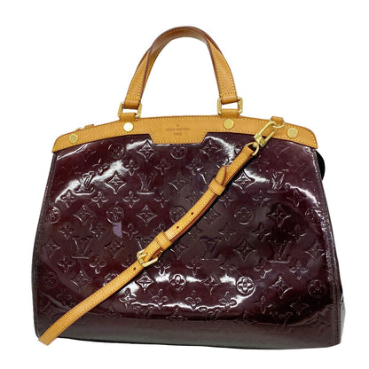 Louis Vuitton Handbag Vernis Blair GM Amarante 2-Way Bag