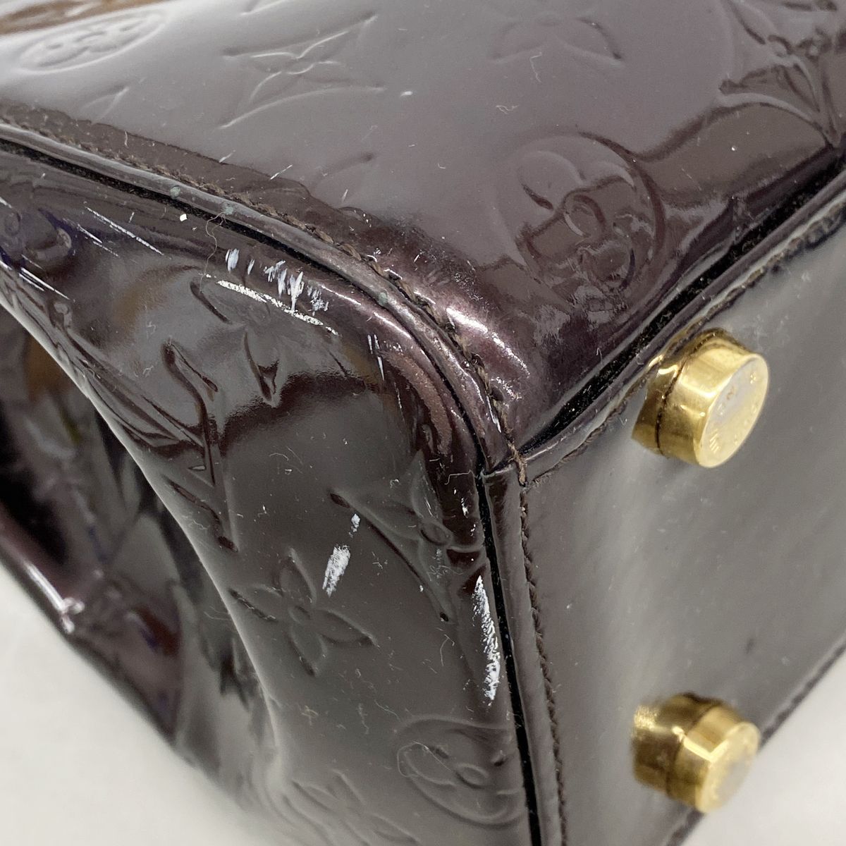Louis Vuitton Handbag Vernis Blair GM Amarante 2-Way Bag — view 6