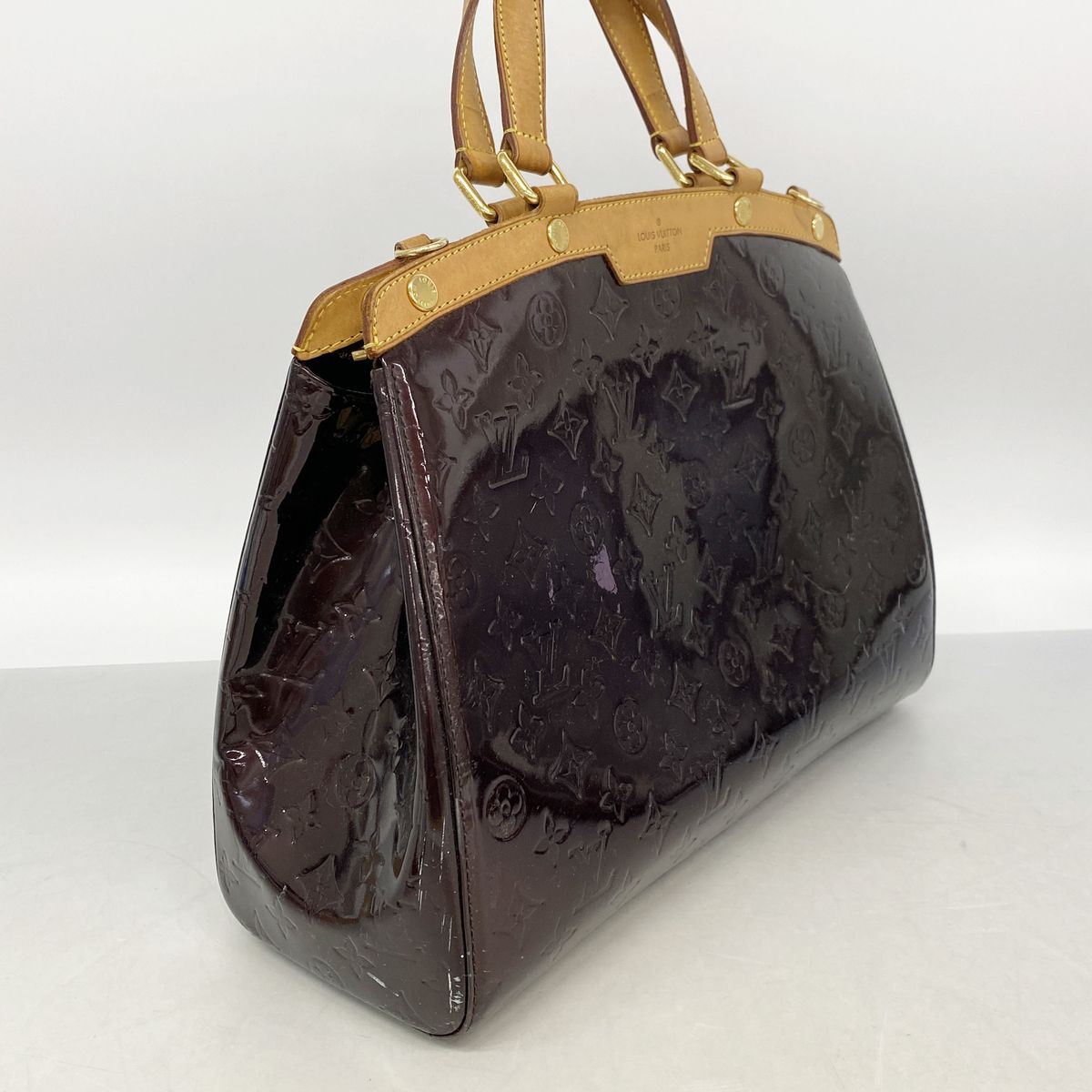 Louis Vuitton Handbag Vernis Blair GM Amarante 2-Way Bag — view 2