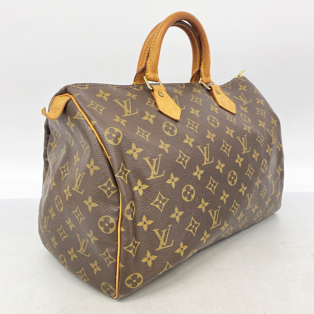 Louis Vuitton Handbag Monogram Speedy 35 Brown — view 2