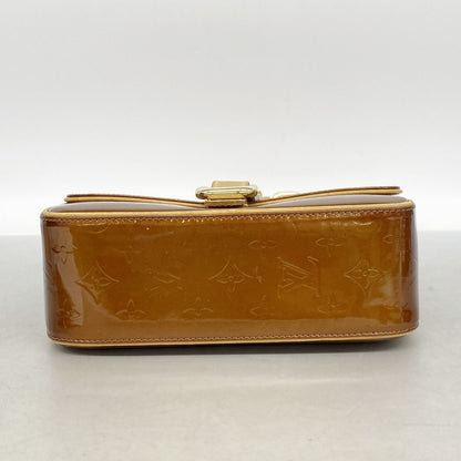 Louis Vuitton Shoulder Bag Vernis Christie GM Blanc — view 3