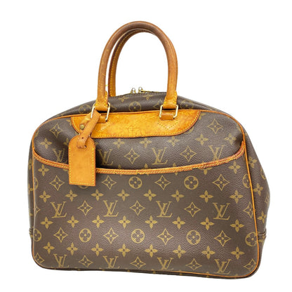 Louis Vuitton Handbag Monogram Deauville Brown