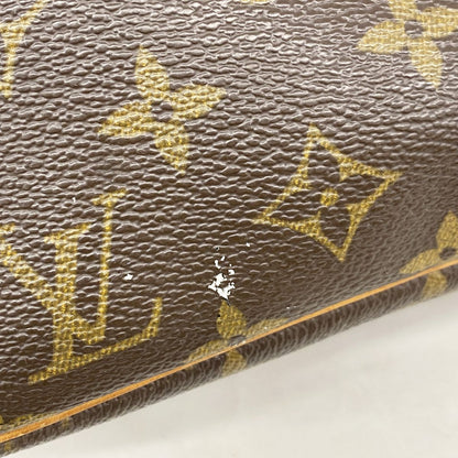 Louis Vuitton Handbag Monogram Deauville Brown — view 7