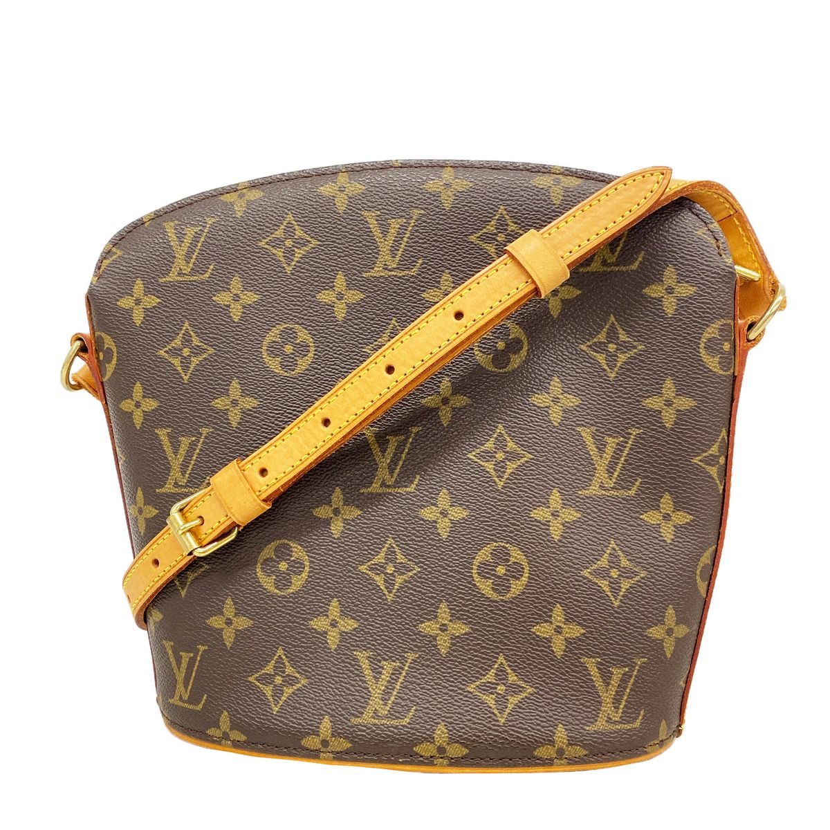 Louis Vuitton Shoulder Bag Monogram Drew Brown