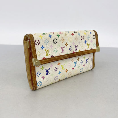 Louis Vuitton Trifold Wallet Monogram Multicolor Porte Tresor International — view 2