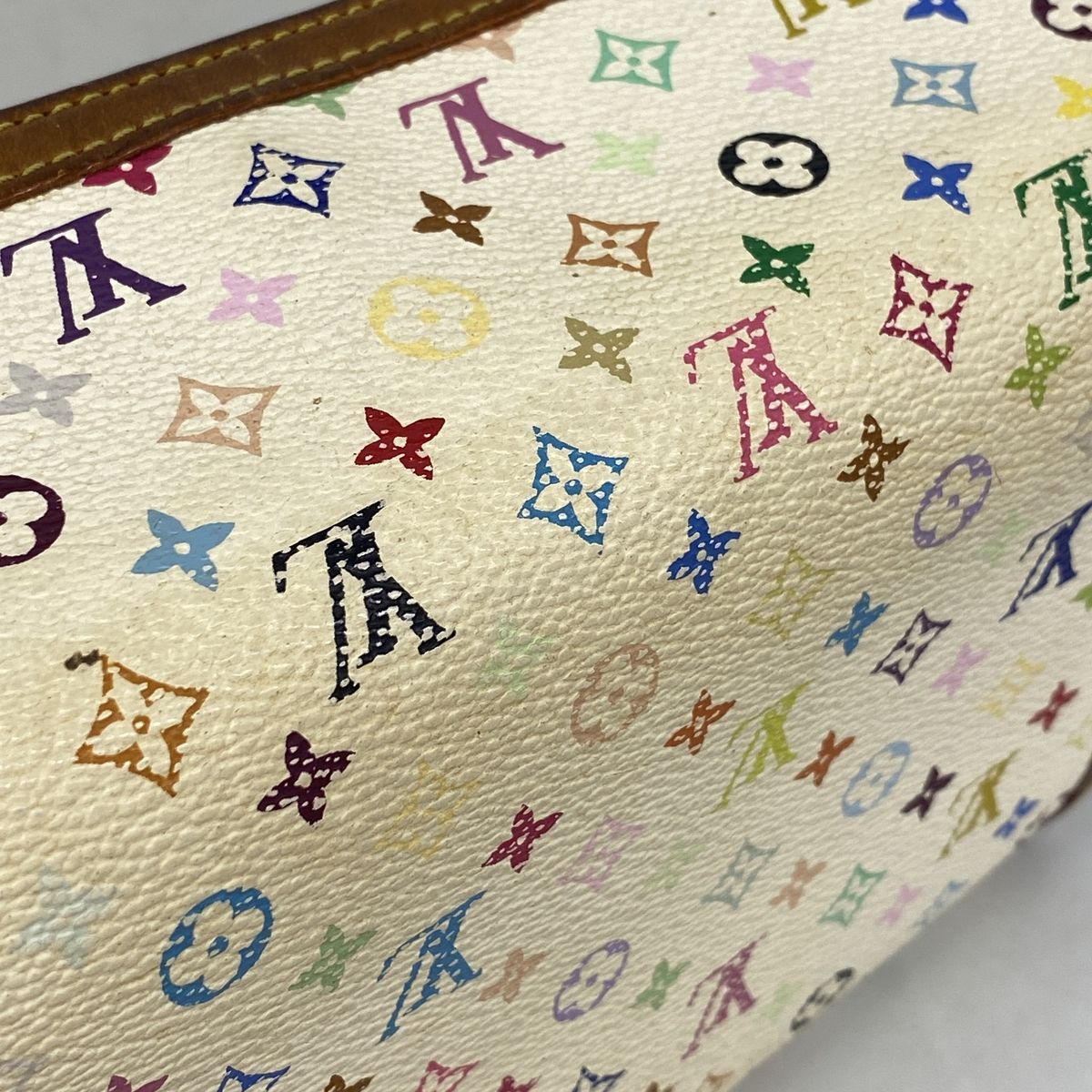 Louis Vuitton Trifold Wallet Monogram Multicolor Porte Tresor International — view 8