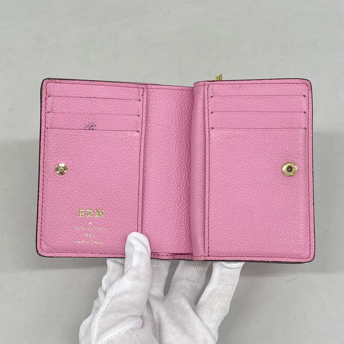 Louis Vuitton Wallet Monogram Empreinte Portefeuille Clair Rose Lollipop — view 3