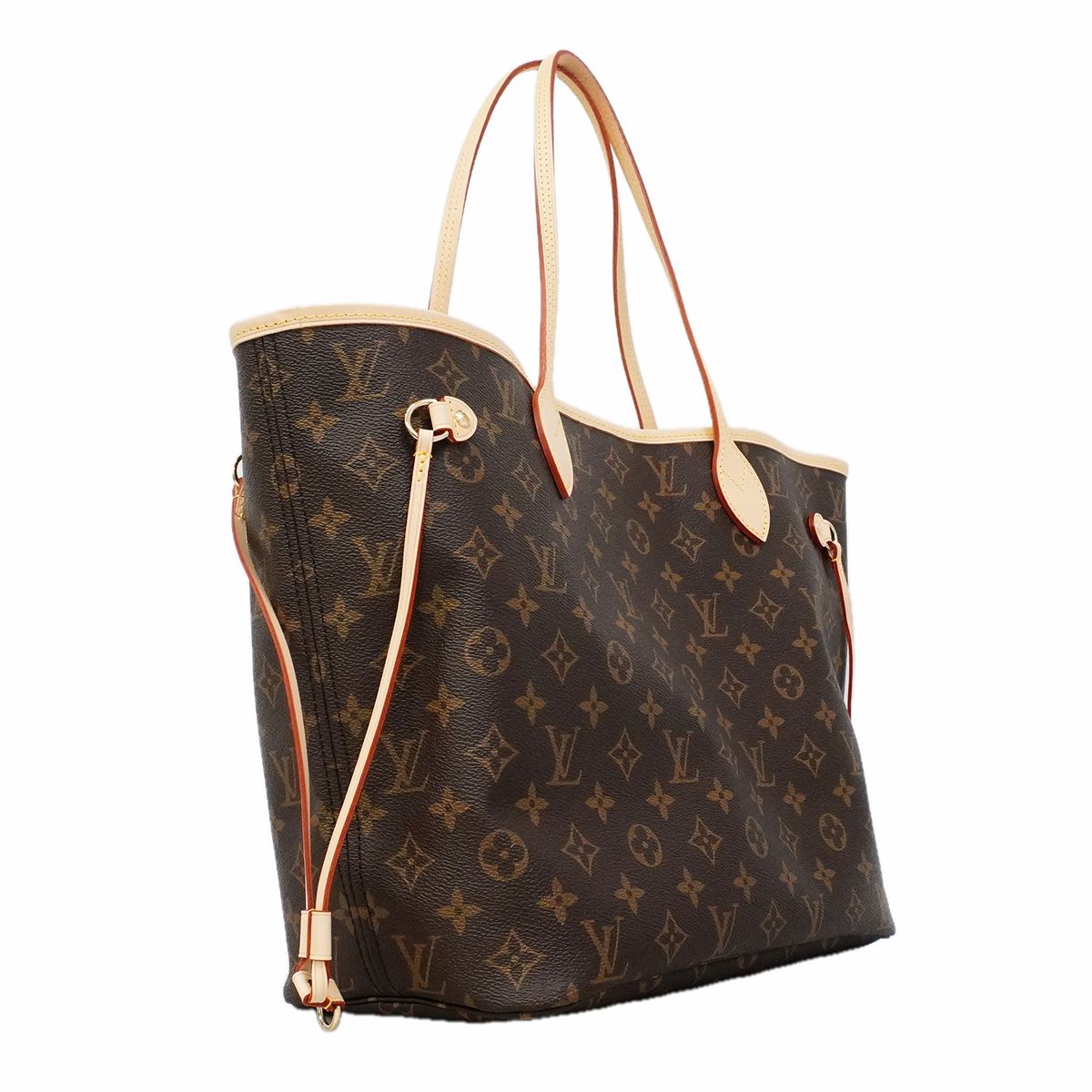 Louis Vuitton Tote Bag Monogram Neverfull MM Rose Beige — view 2