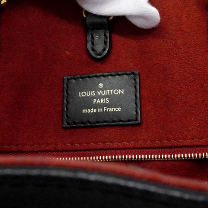 Louis Vuitton Tote Bag Monogram Empreinte Bicolor On The Go MM Black Beige 2-Way — view 5
