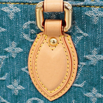 Louis Vuitton Handbag Monogram Denim On The Go PM Blue 2-Way Bag — view 7