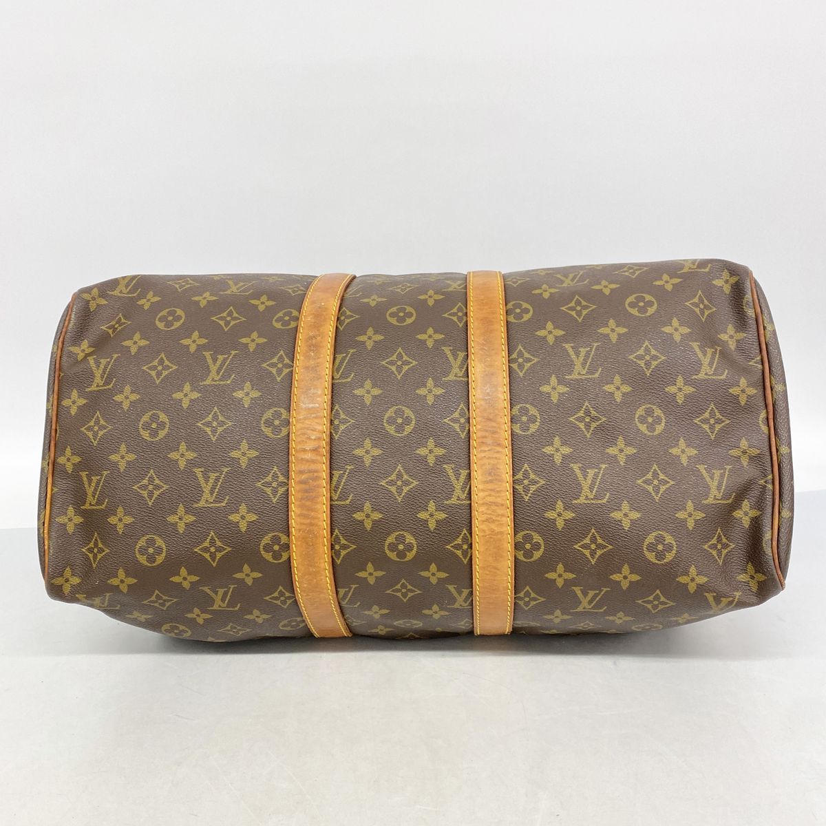 Louis Vuitton Boston Bag Monogram Keepall 45 Brown — view 3