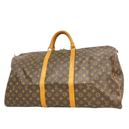 Louis Vuitton Boston Bag Monogram Keepall 60 Brown