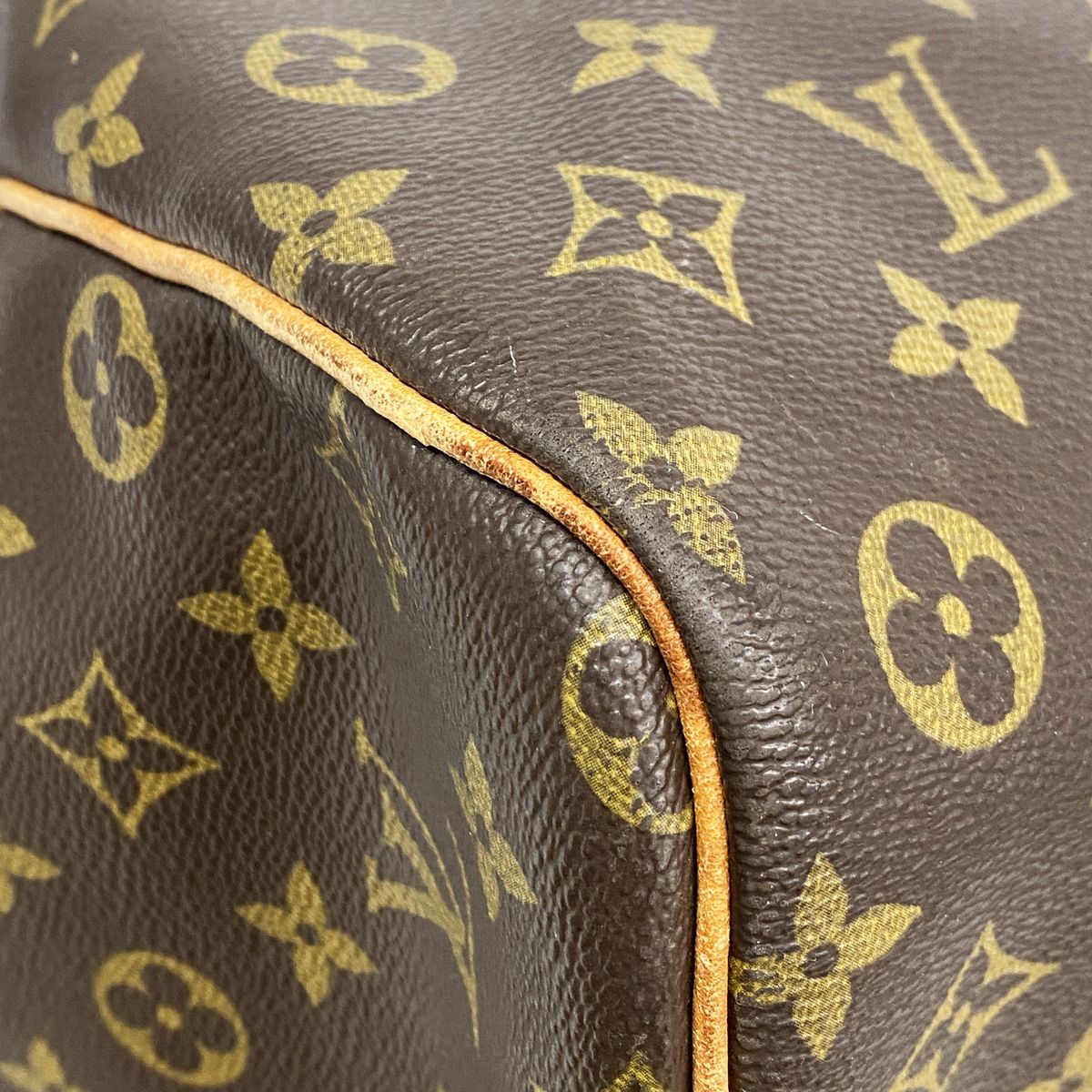 Louis Vuitton Boston Bag Monogram Keepall 60 Brown — view 6