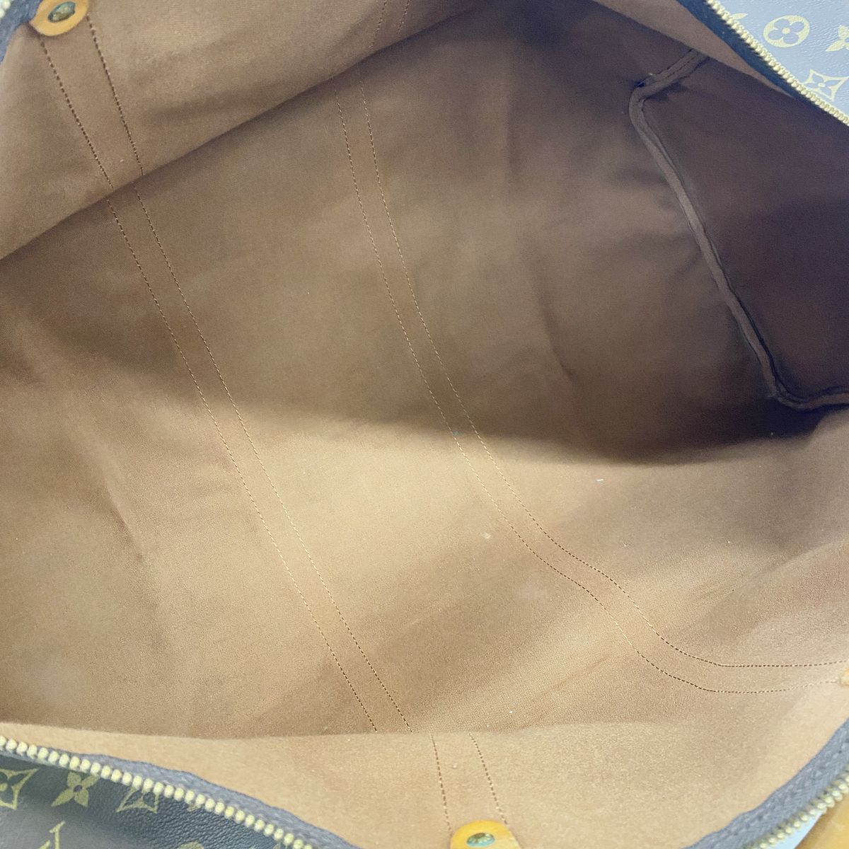 Louis Vuitton Boston Bag Monogram Keepall 60 Brown — view 4
