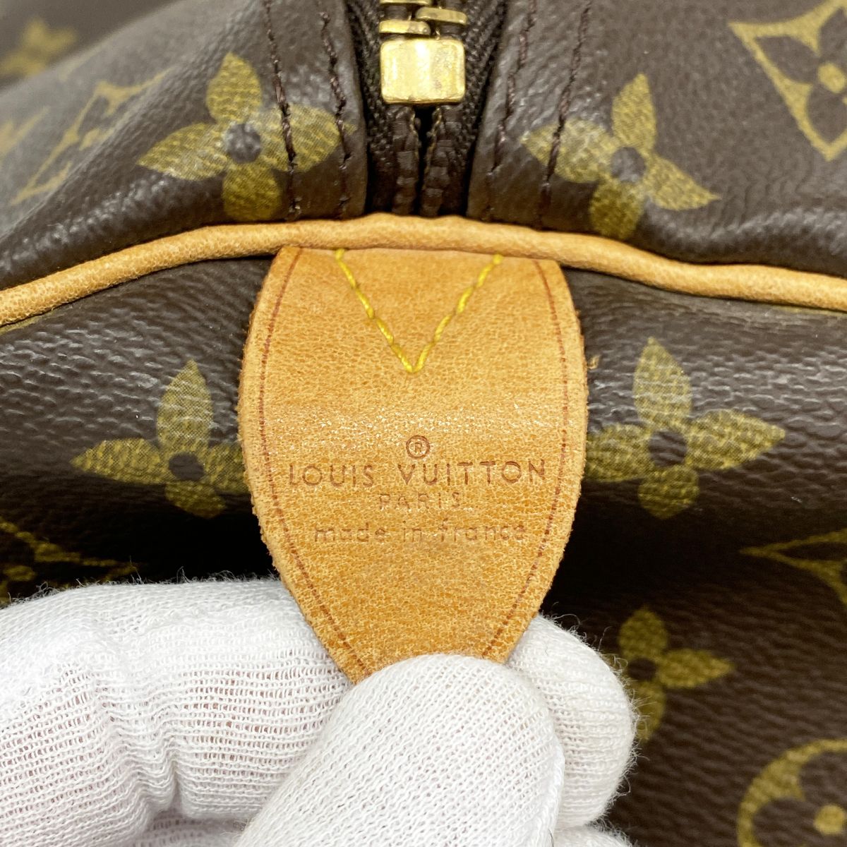 Louis Vuitton Boston Bag Monogram Keepall 60 Brown — view 5