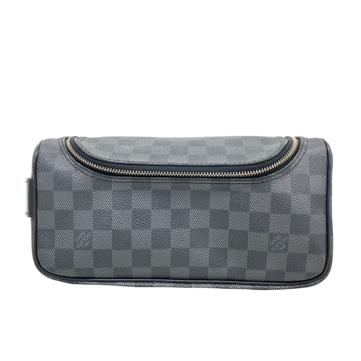 Louis Vuitton Pouch Damier Graphite Toilette Black Gray