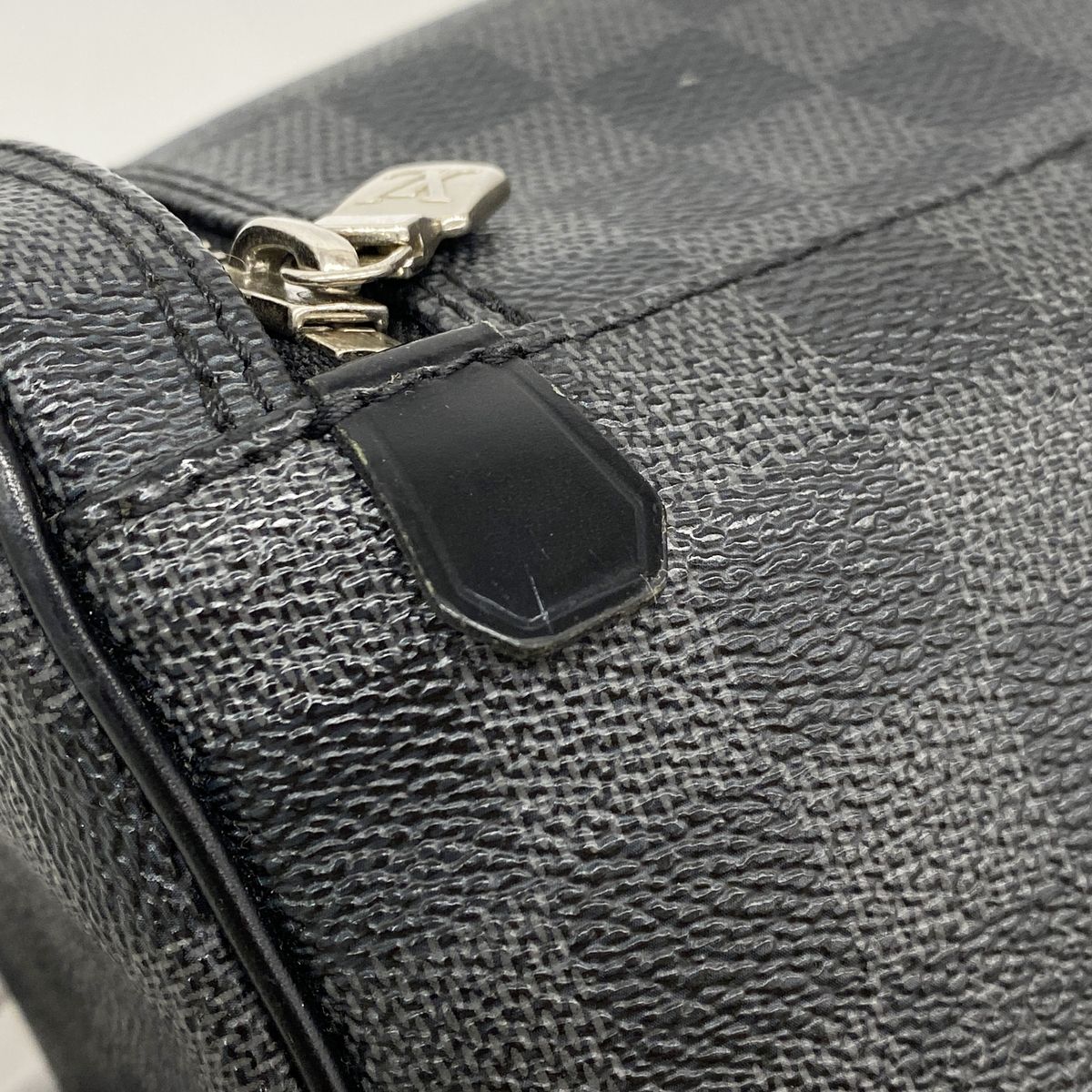 Louis Vuitton Pouch Damier Graphite Toilette Black Gray — view 8