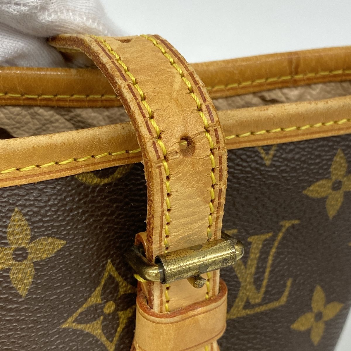 Louis Vuitton Tote Bag Monogram Bucket PM Brown — view 7