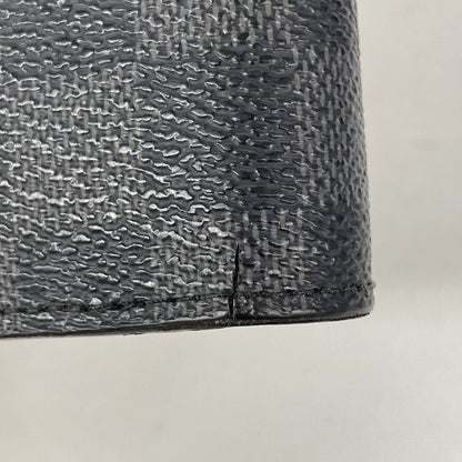 Louis Vuitton Wallet Damier Graphite Portefeuille Brazza Black — view 5