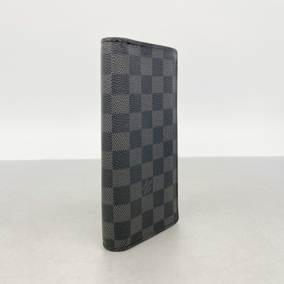 Louis Vuitton Wallet Damier Graphite Portefeuille Brazza Black — view 2