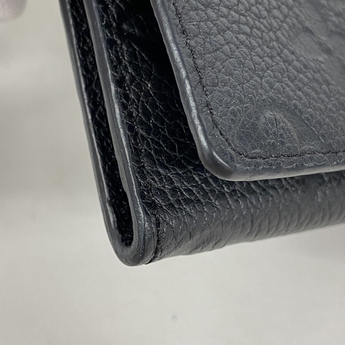Louis Vuitton Business Card Case Monogram Empreinte Envelope Holder Noir — view 8