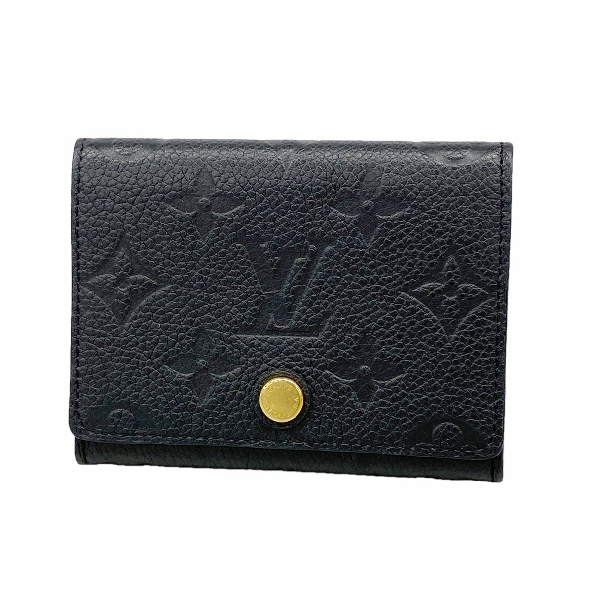 Louis Vuitton Business Card Case Monogram Empreinte Envelope Holder Noir