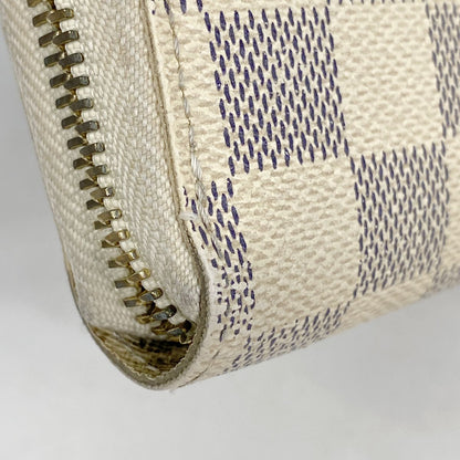 Louis Vuitton Wallet Damier Azur Zippy White — view 5