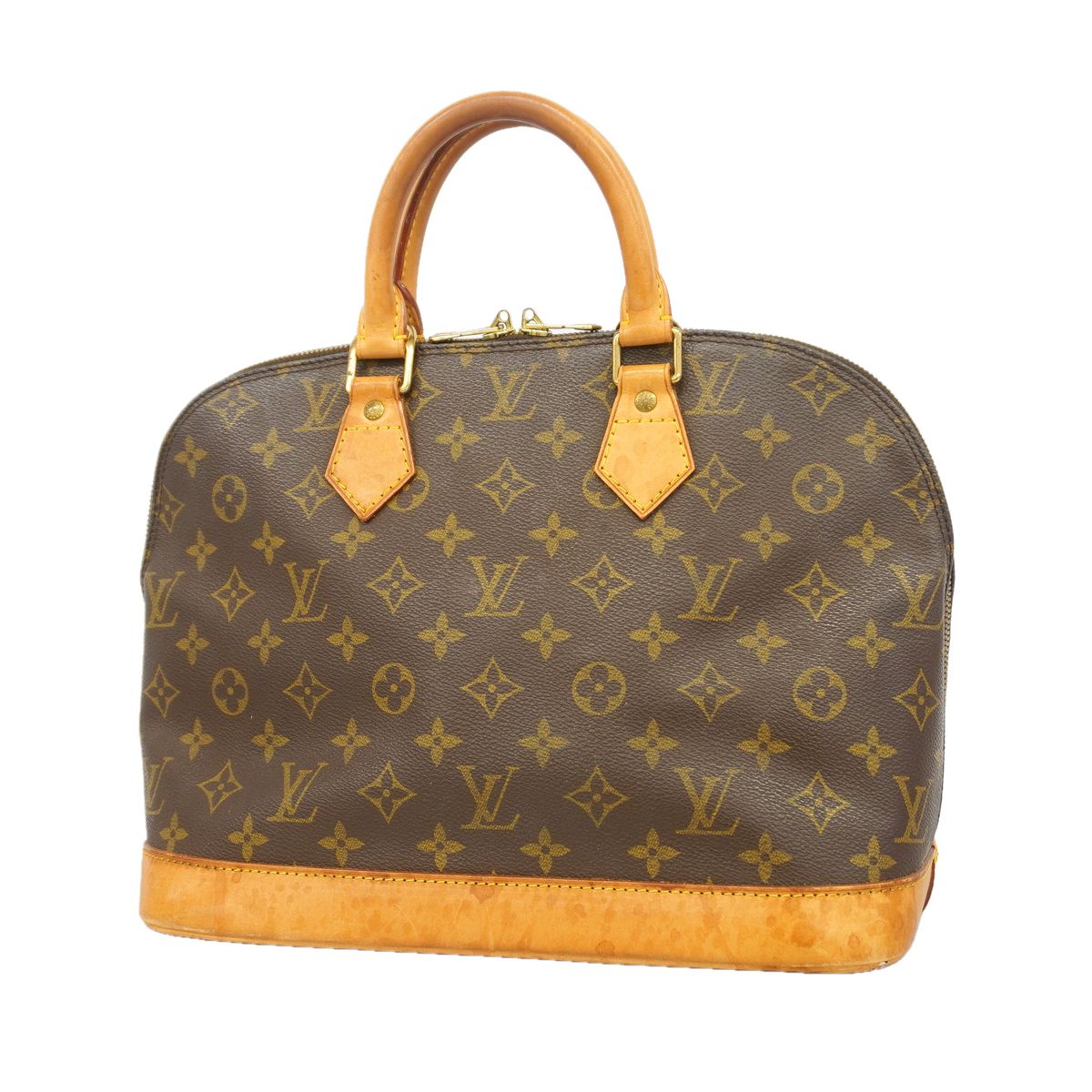 Louis Vuitton Handbag Monogram Alma Brown