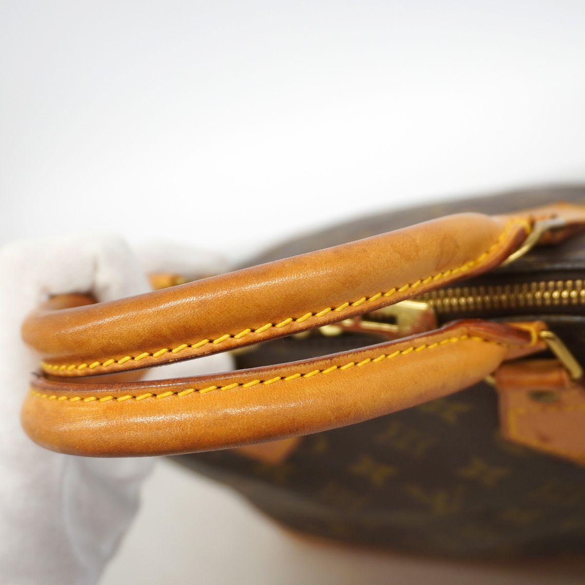Louis Vuitton Handbag Monogram Alma Brown — view 8