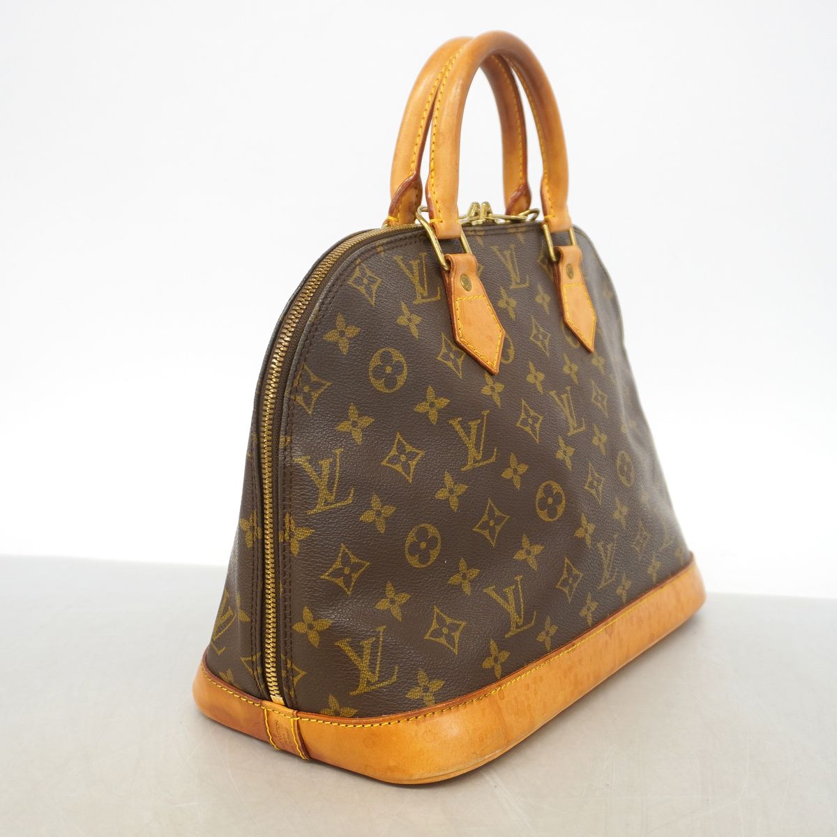 Louis Vuitton Handbag Monogram Alma Brown — view 2