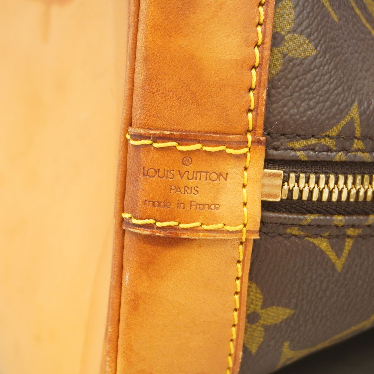 Louis Vuitton Handbag Monogram Alma Brown — view 5