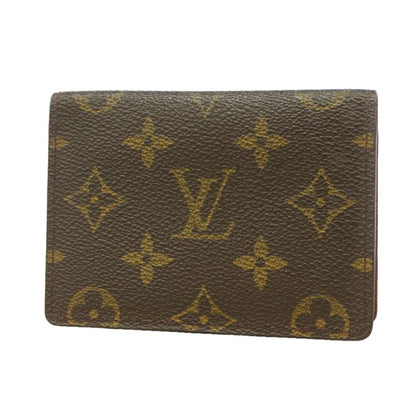 Louis Vuitton Card Case Monogram Porte 2 Cartes Vertical Brown