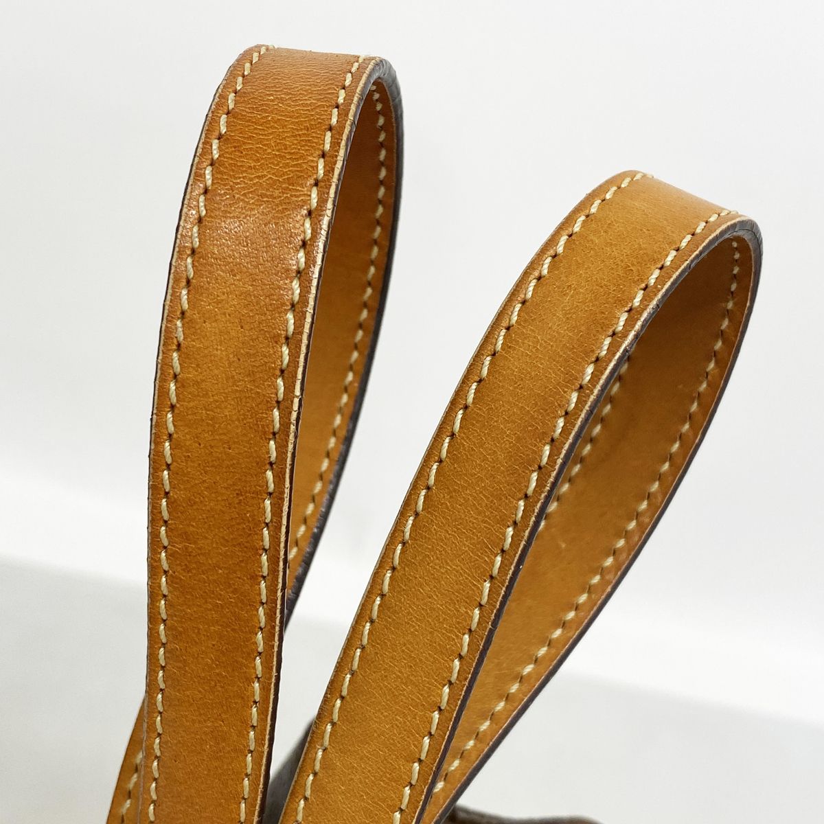 Celine Tote Bag Macadam Brown Gold — view 8