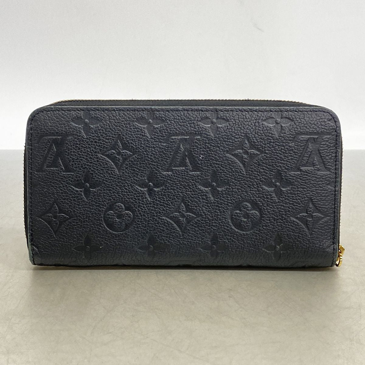 Louis Vuitton Wallet Monogram Empreinte Zippy Noir — view 8