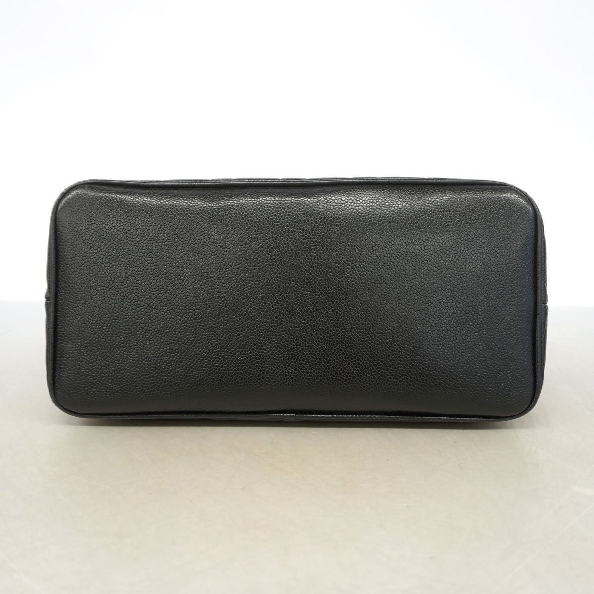 Chanel Tote Bag Reissue Caviar Leather Black Gold — view 3