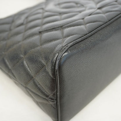 Chanel Tote Bag Reissue Caviar Leather Black Gold — view 6