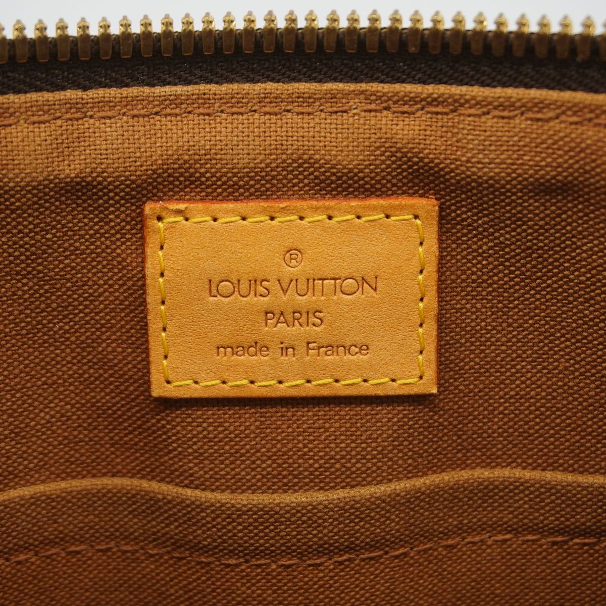 Louis Vuitton Handbag Monogram Palermo PM Brown — view 5