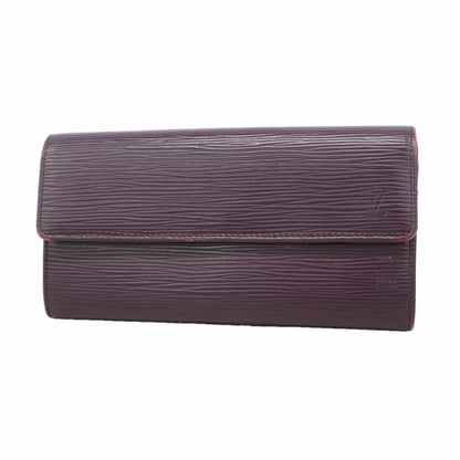 Louis Vuitton Wallet Epi Portefeuille Sarah Cassis