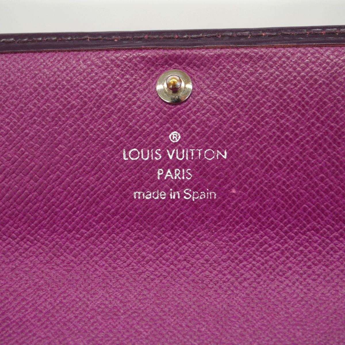 Louis Vuitton Wallet Epi Portefeuille Sarah Cassis — view 5