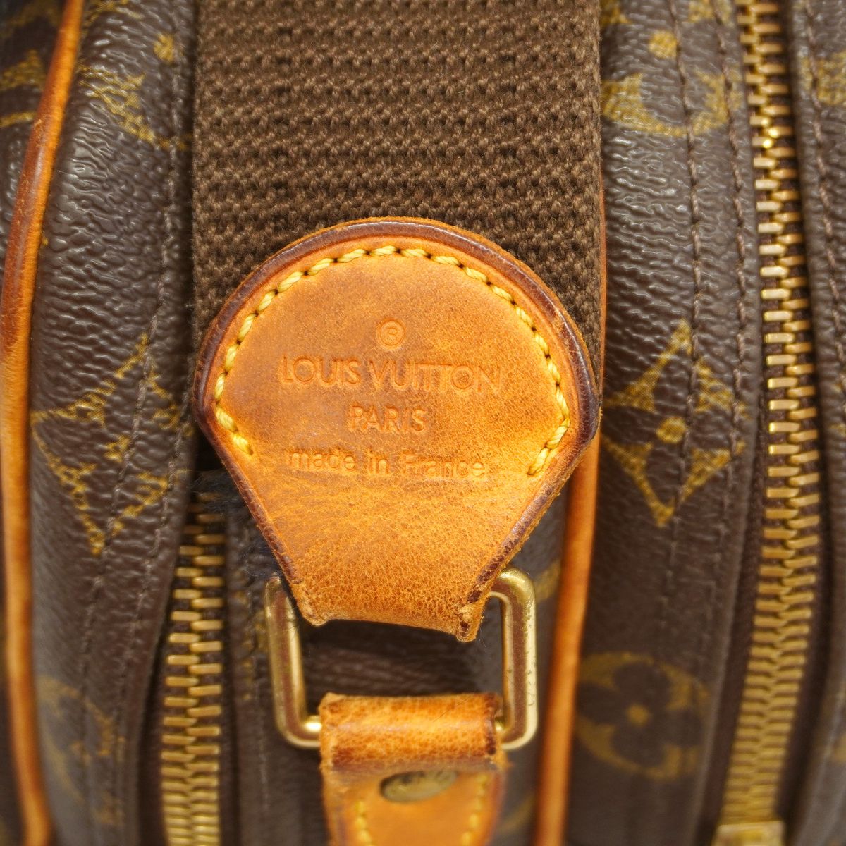 Louis Vuitton Shoulder Bag Monogram Reporter PM Brown — view 5