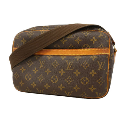 Louis Vuitton Shoulder Bag Monogram Reporter PM Brown