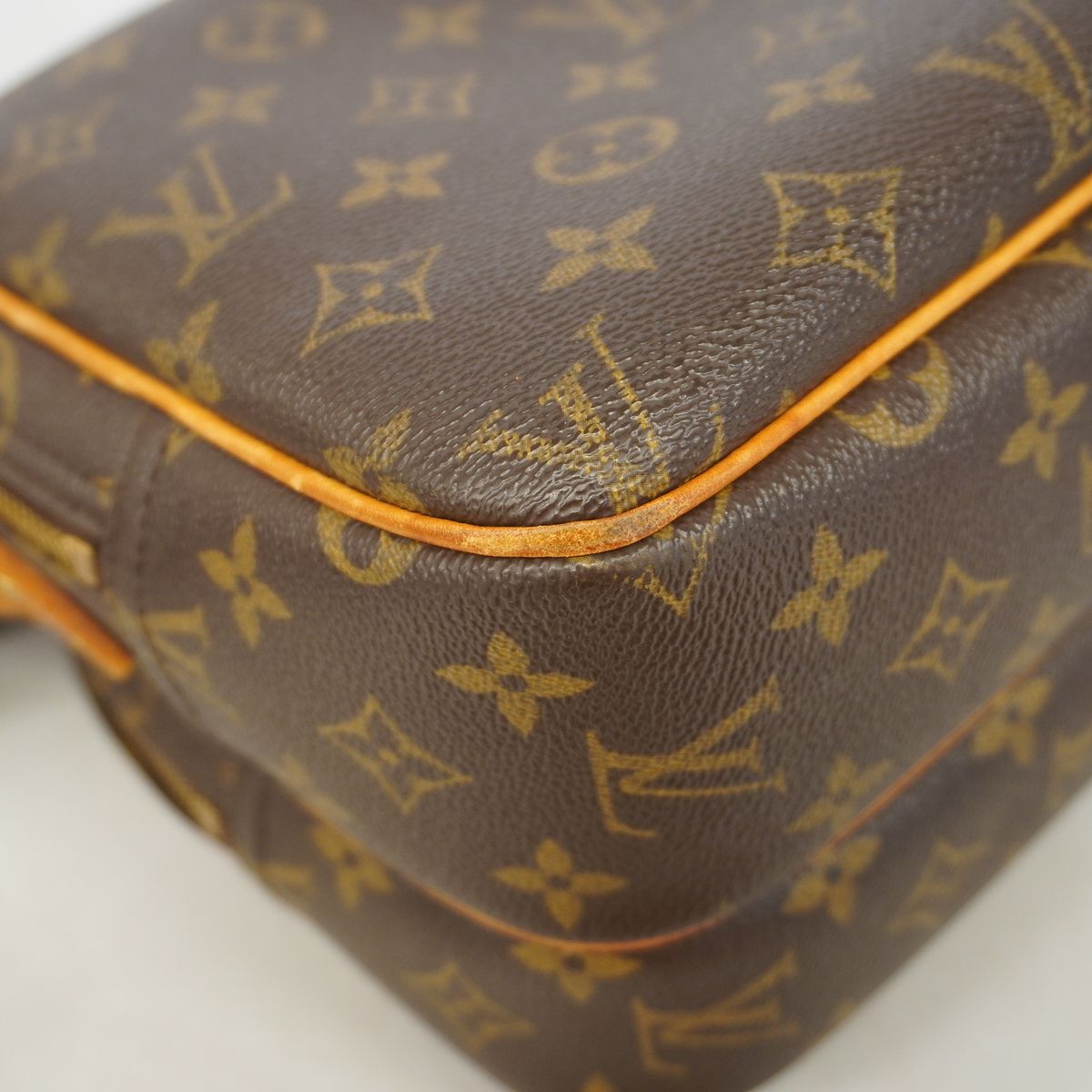 Louis Vuitton Shoulder Bag Monogram Reporter PM Brown — view 6