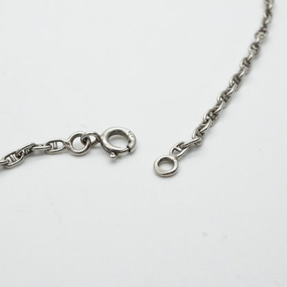 Hermes Mini Chaine D'ancre Sellier Pendant Choker 925 Sterling Silver — view 4