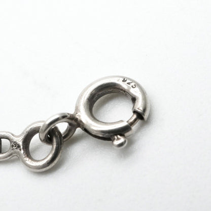 Hermes Mini Chaine D'ancre Sellier Pendant Choker 925 Sterling Silver — view 7