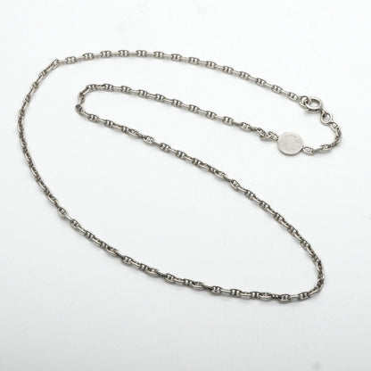 Hermes Mini Chaine D'ancre Sellier Pendant Choker 925 Sterling Silver — view 2