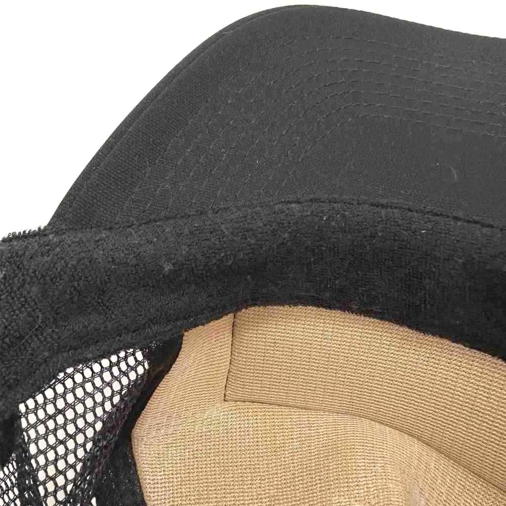 Chrome Hearts First Era CH Trucker Cap Cross Ball Mesh Cap Hat Black — view 7