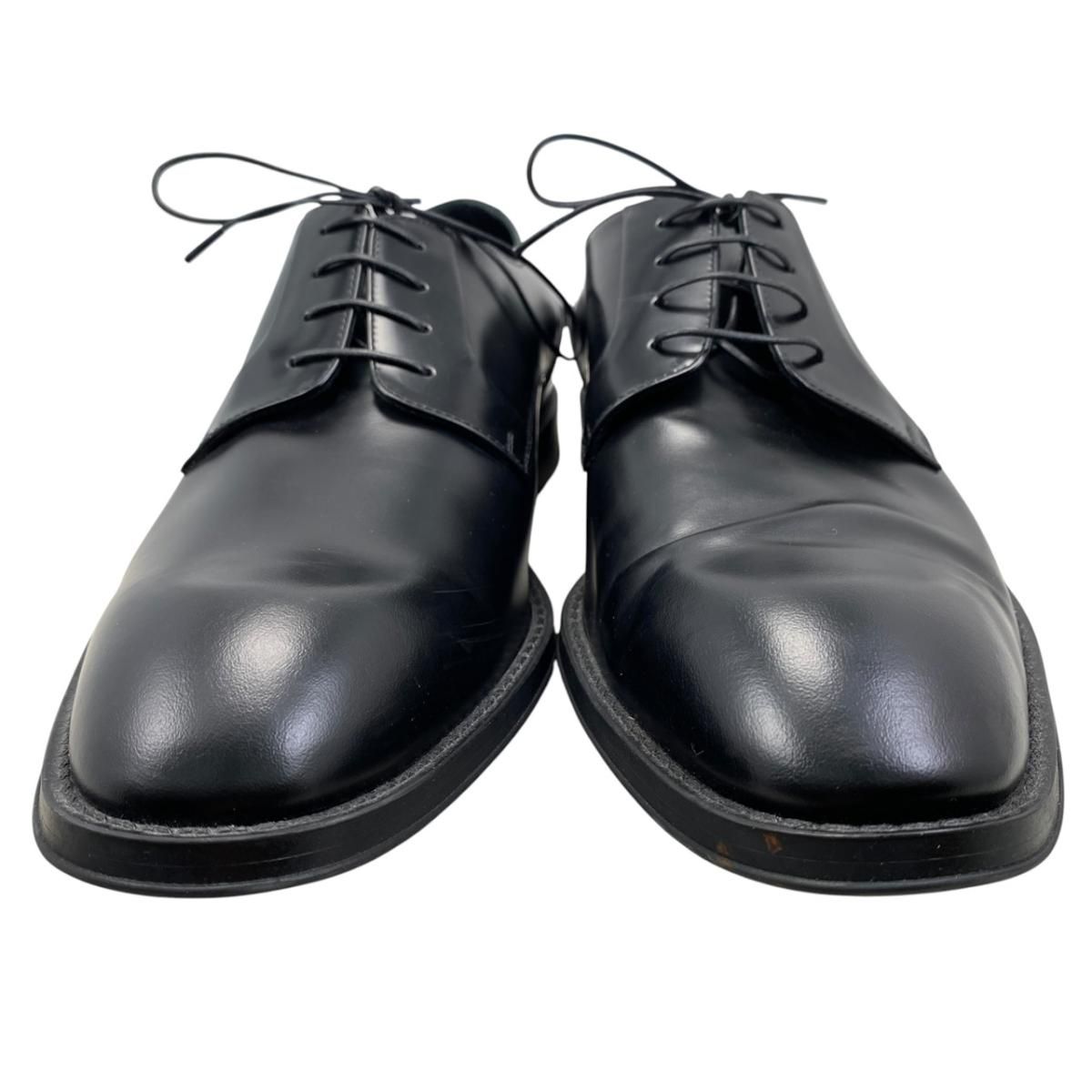 Louis Vuitton Leather Shoes Kensington Derby Black Monogram 10 — view 7